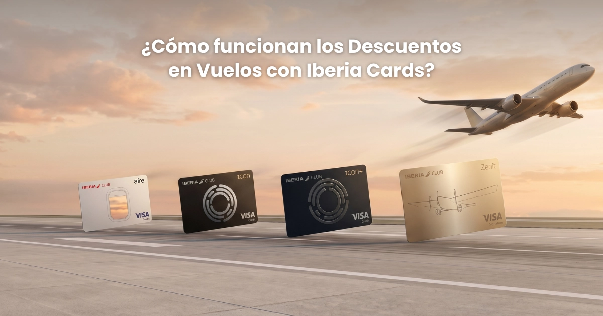 descuento vuelos iberia cards
