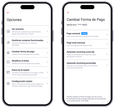 Gestiona compras fraccionadas