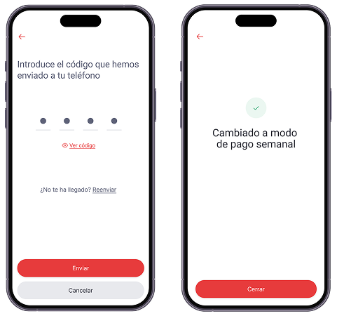 Introduce el importe para automatizar compra fácil
